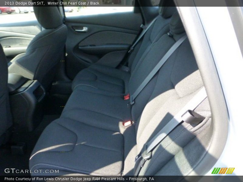 Winter Chill Pearl Coat / Black 2013 Dodge Dart SXT