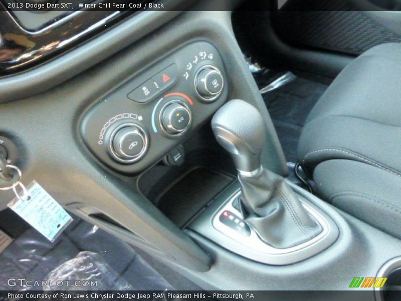Winter Chill Pearl Coat / Black 2013 Dodge Dart SXT