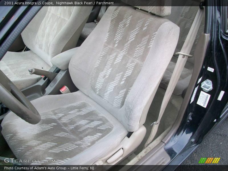 Nighthawk Black Pearl / Parchment 2001 Acura Integra LS Coupe