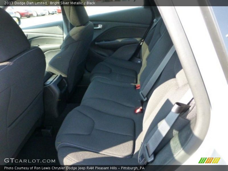 Bright Silver Metallic / Black 2013 Dodge Dart Limited