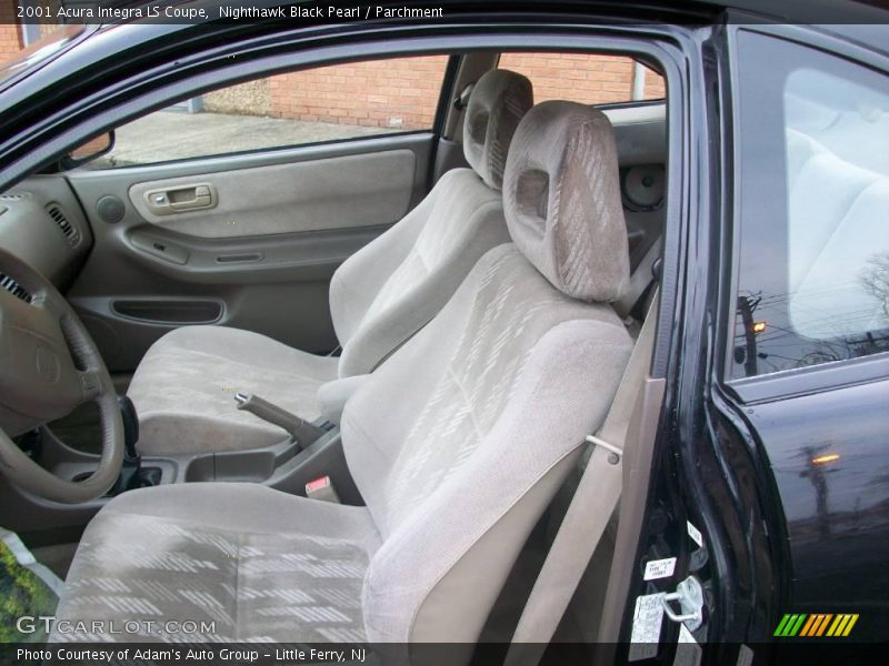 Nighthawk Black Pearl / Parchment 2001 Acura Integra LS Coupe