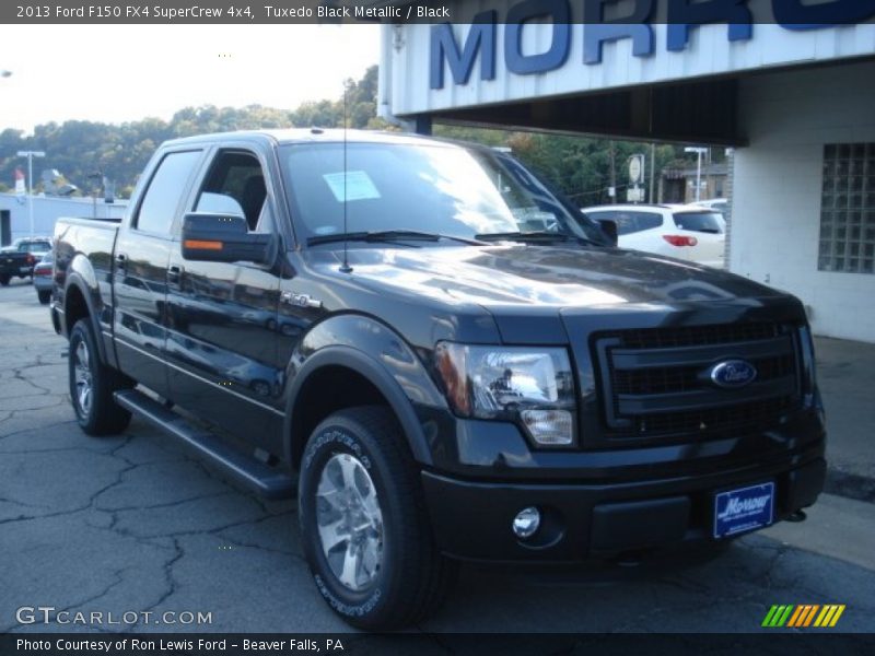 Tuxedo Black Metallic / Black 2013 Ford F150 FX4 SuperCrew 4x4