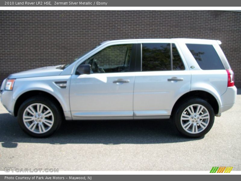 Zermatt Silver Metallic / Ebony 2010 Land Rover LR2 HSE