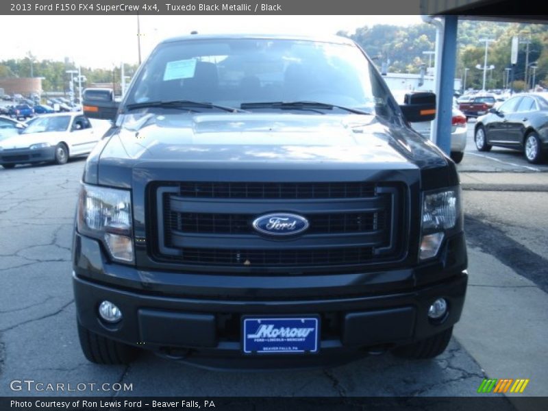 Tuxedo Black Metallic / Black 2013 Ford F150 FX4 SuperCrew 4x4