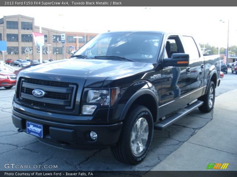 Tuxedo Black Metallic / Black 2013 Ford F150 FX4 SuperCrew 4x4
