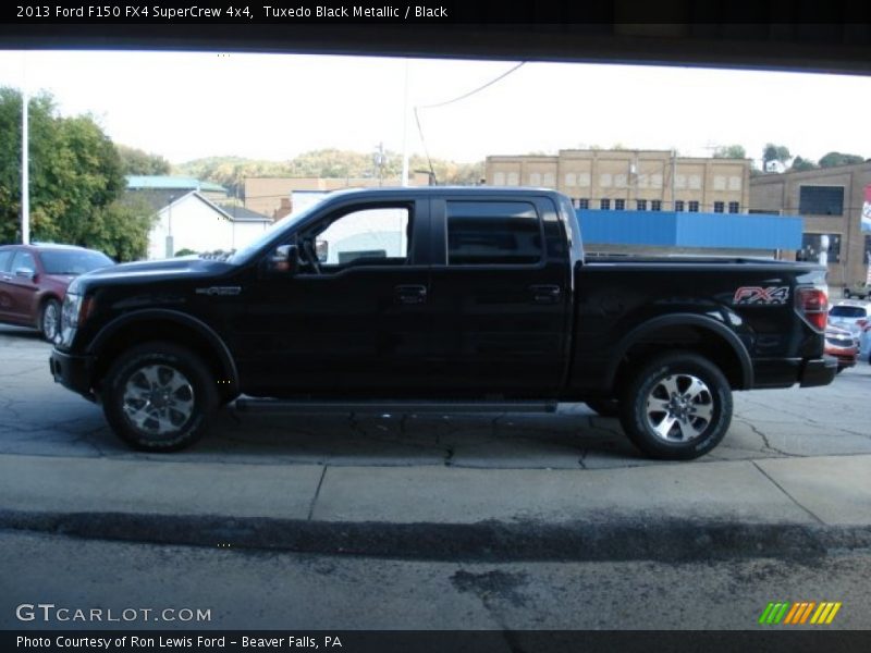 Tuxedo Black Metallic / Black 2013 Ford F150 FX4 SuperCrew 4x4