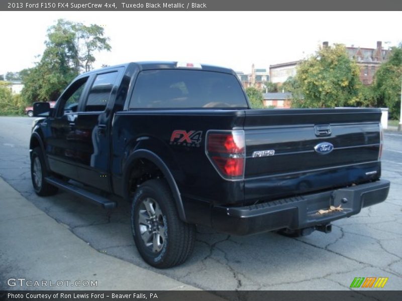 Tuxedo Black Metallic / Black 2013 Ford F150 FX4 SuperCrew 4x4