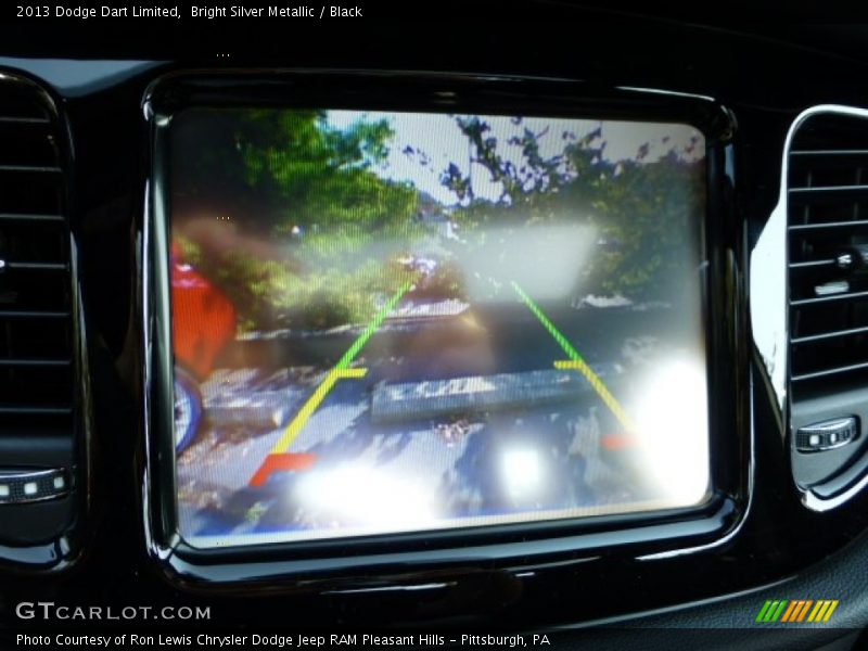 Bright Silver Metallic / Black 2013 Dodge Dart Limited