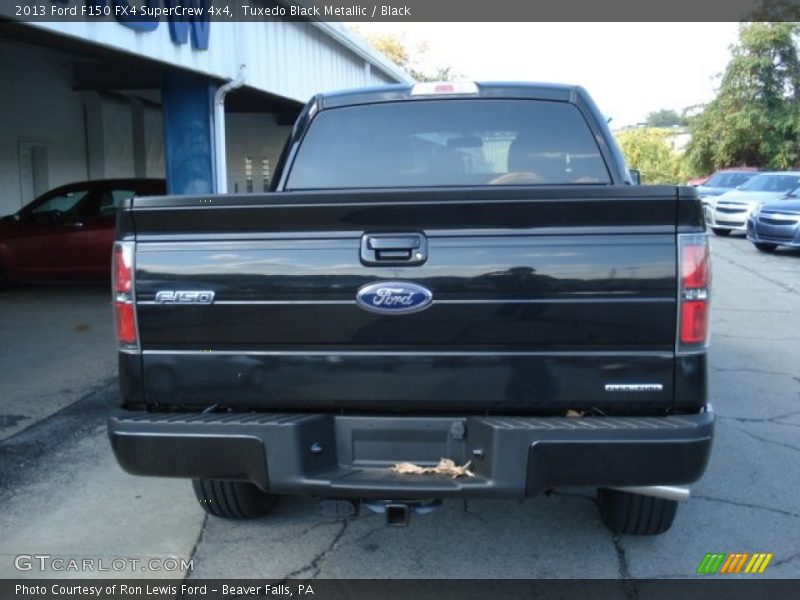 Tuxedo Black Metallic / Black 2013 Ford F150 FX4 SuperCrew 4x4