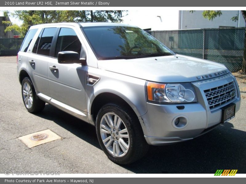 Zermatt Silver Metallic / Ebony 2010 Land Rover LR2 HSE