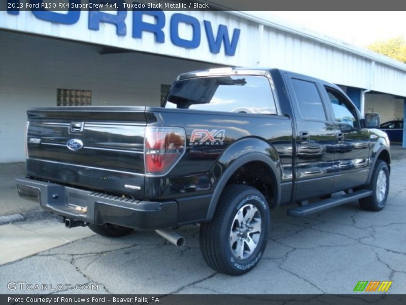 Tuxedo Black Metallic / Black 2013 Ford F150 FX4 SuperCrew 4x4