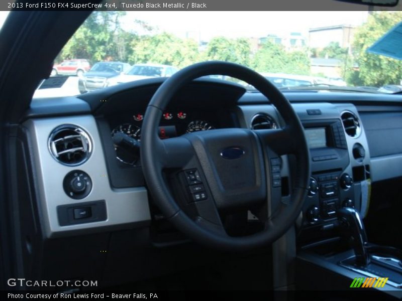 Tuxedo Black Metallic / Black 2013 Ford F150 FX4 SuperCrew 4x4
