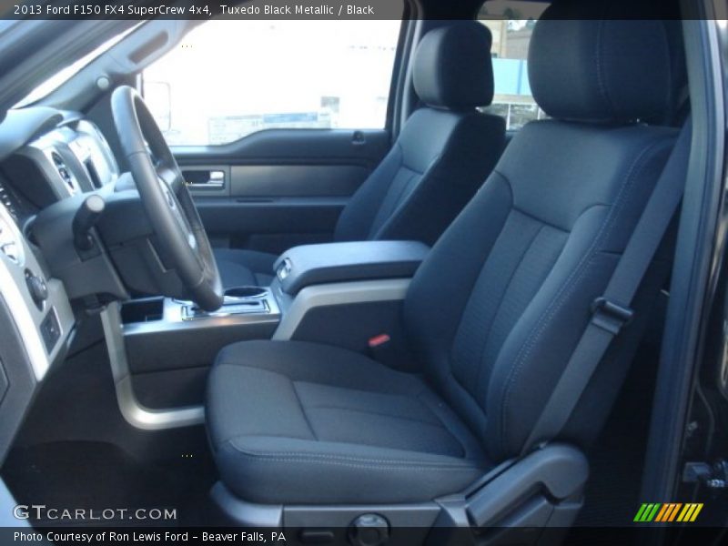 Tuxedo Black Metallic / Black 2013 Ford F150 FX4 SuperCrew 4x4