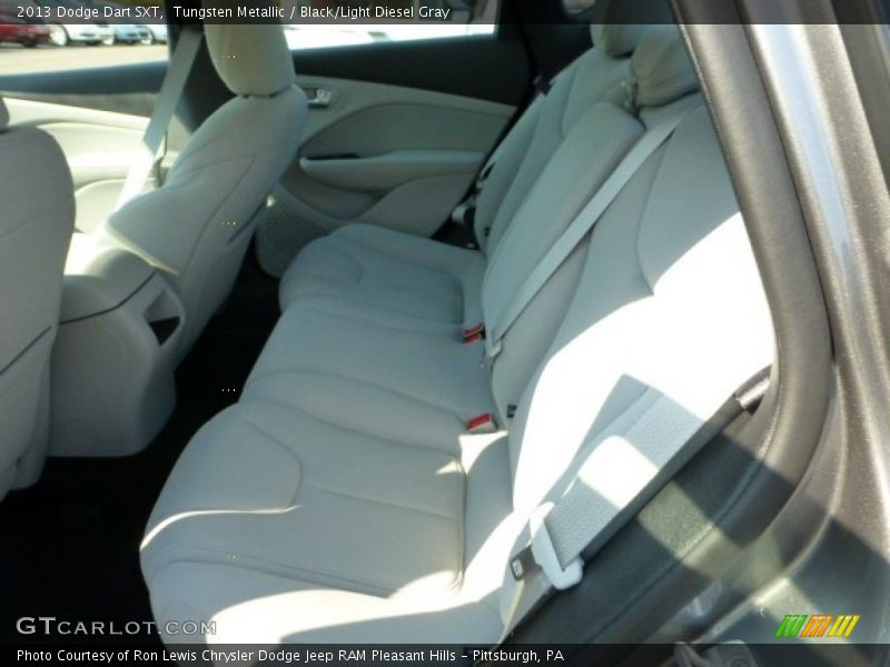 Tungsten Metallic / Black/Light Diesel Gray 2013 Dodge Dart SXT