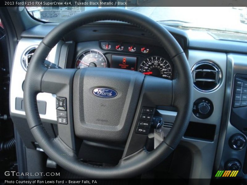 Tuxedo Black Metallic / Black 2013 Ford F150 FX4 SuperCrew 4x4