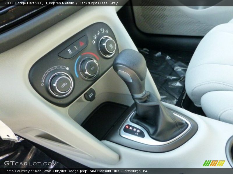 Tungsten Metallic / Black/Light Diesel Gray 2013 Dodge Dart SXT