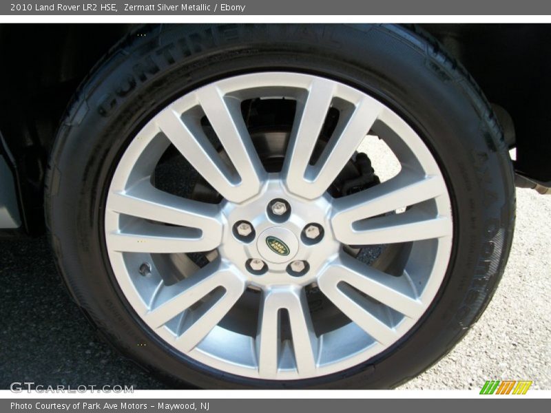 Zermatt Silver Metallic / Ebony 2010 Land Rover LR2 HSE