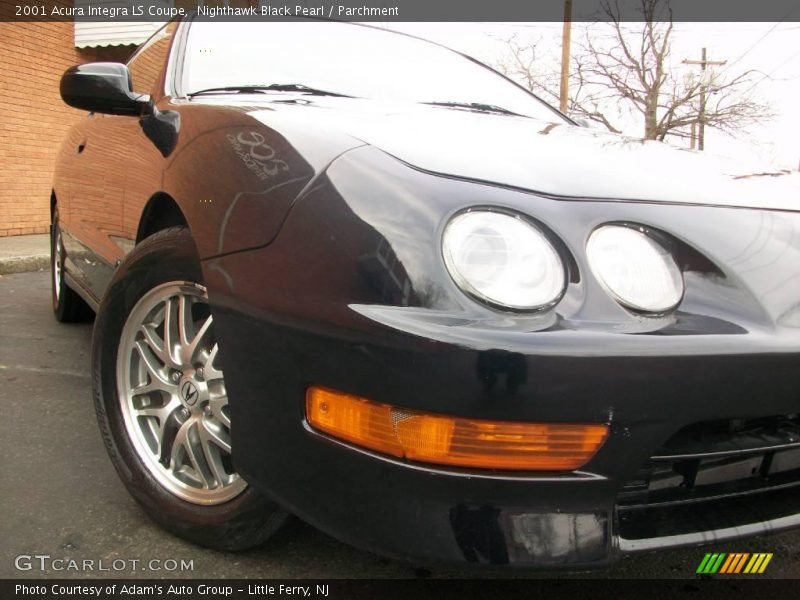 Nighthawk Black Pearl / Parchment 2001 Acura Integra LS Coupe