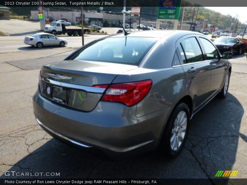 Tungsten Metallic / Black 2013 Chrysler 200 Touring Sedan