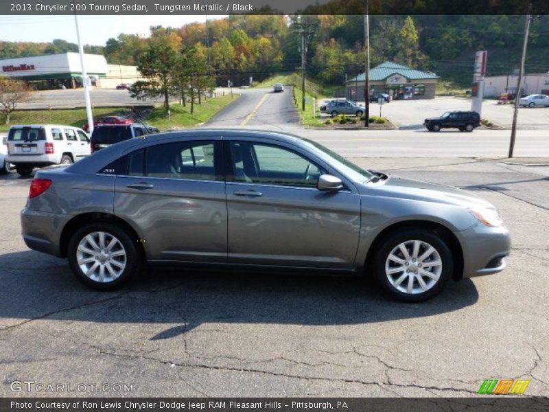 Tungsten Metallic / Black 2013 Chrysler 200 Touring Sedan