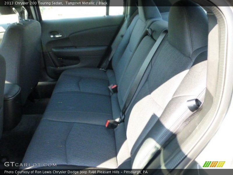 Tungsten Metallic / Black 2013 Chrysler 200 Touring Sedan