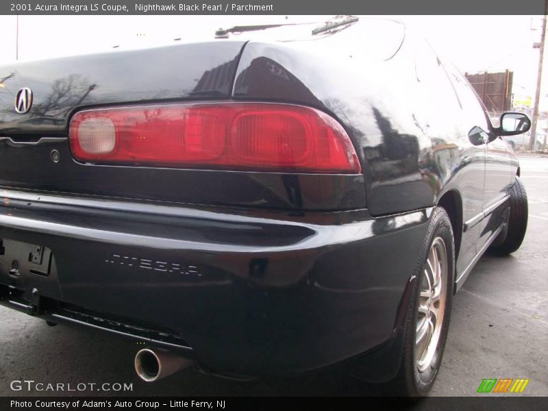 Nighthawk Black Pearl / Parchment 2001 Acura Integra LS Coupe