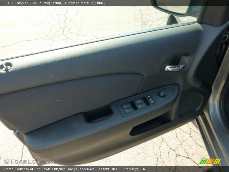 Tungsten Metallic / Black 2013 Chrysler 200 Touring Sedan