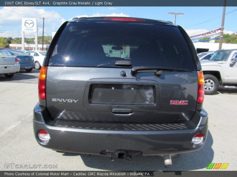 Graphite Gray Metallic / Light Gray 2007 GMC Envoy SLT 4x4