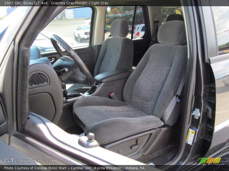 Graphite Gray Metallic / Light Gray 2007 GMC Envoy SLT 4x4