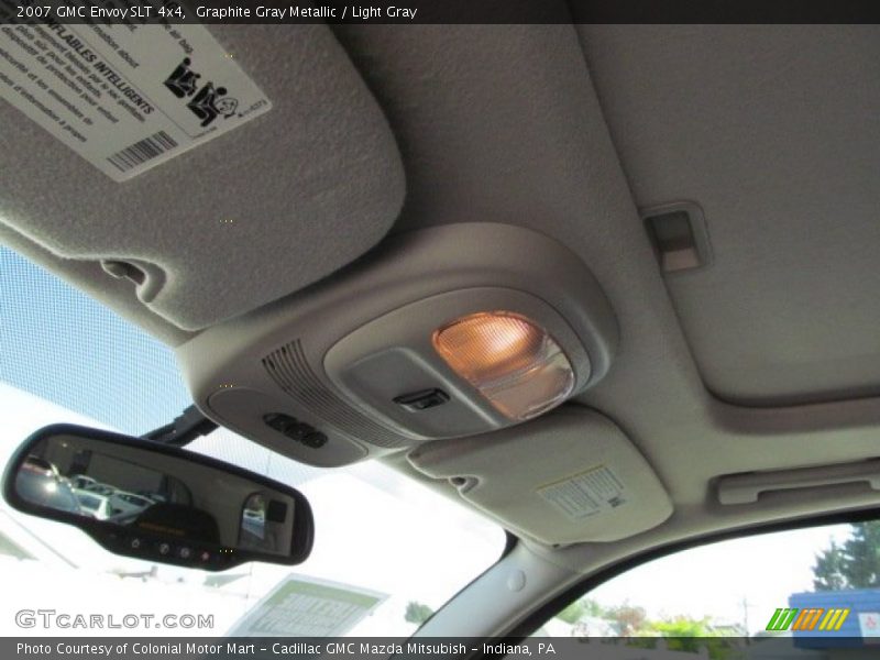 Graphite Gray Metallic / Light Gray 2007 GMC Envoy SLT 4x4