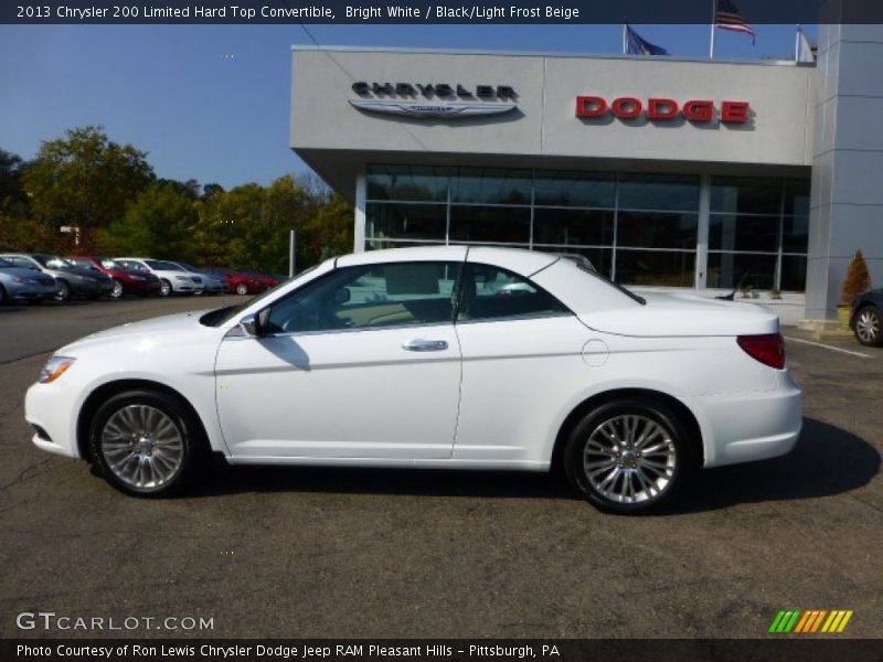  2013 200 Limited Hard Top Convertible Bright White