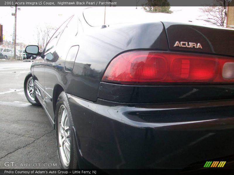 Nighthawk Black Pearl / Parchment 2001 Acura Integra LS Coupe