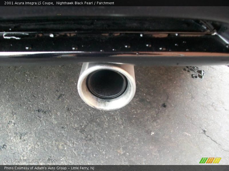 Nighthawk Black Pearl / Parchment 2001 Acura Integra LS Coupe