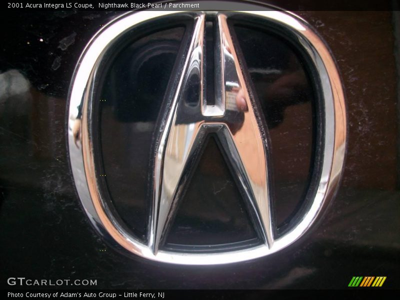 Nighthawk Black Pearl / Parchment 2001 Acura Integra LS Coupe