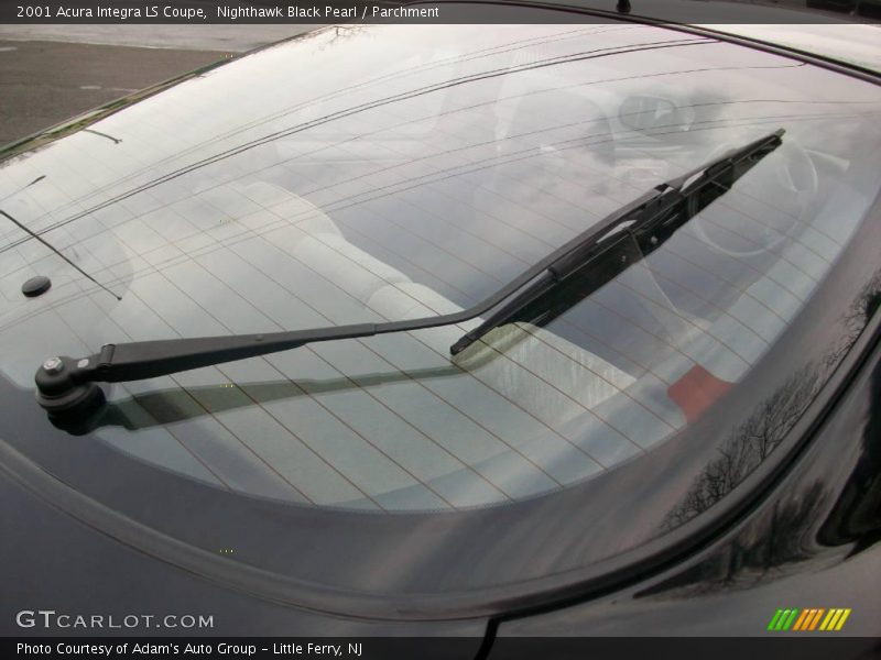 Nighthawk Black Pearl / Parchment 2001 Acura Integra LS Coupe