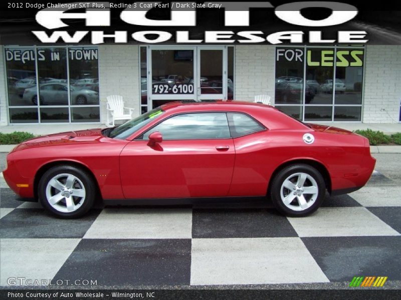 Redline 3 Coat Pearl / Dark Slate Gray 2012 Dodge Challenger SXT Plus