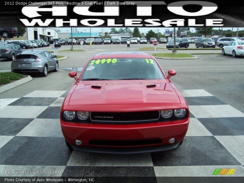 Redline 3 Coat Pearl / Dark Slate Gray 2012 Dodge Challenger SXT Plus