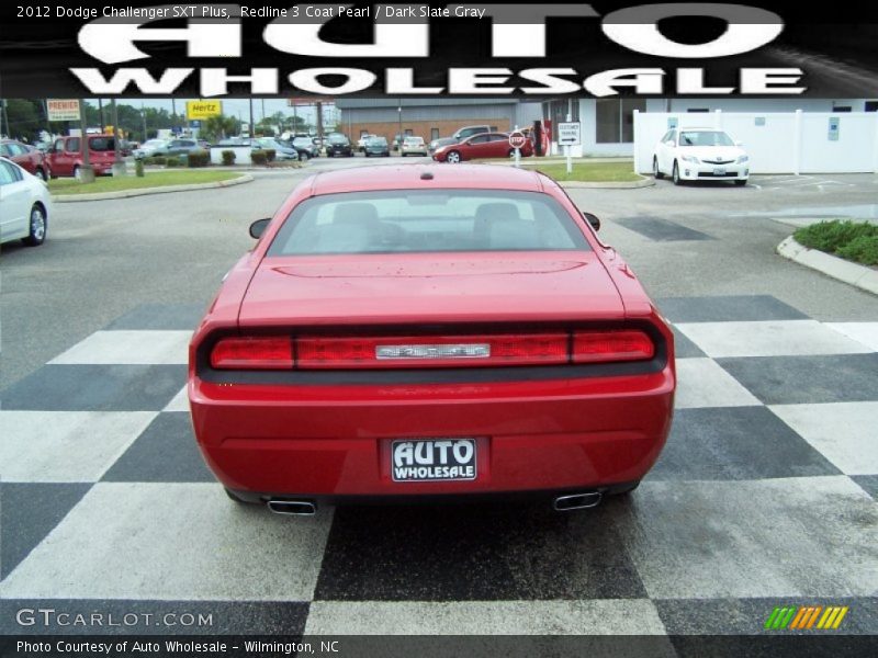 Redline 3 Coat Pearl / Dark Slate Gray 2012 Dodge Challenger SXT Plus
