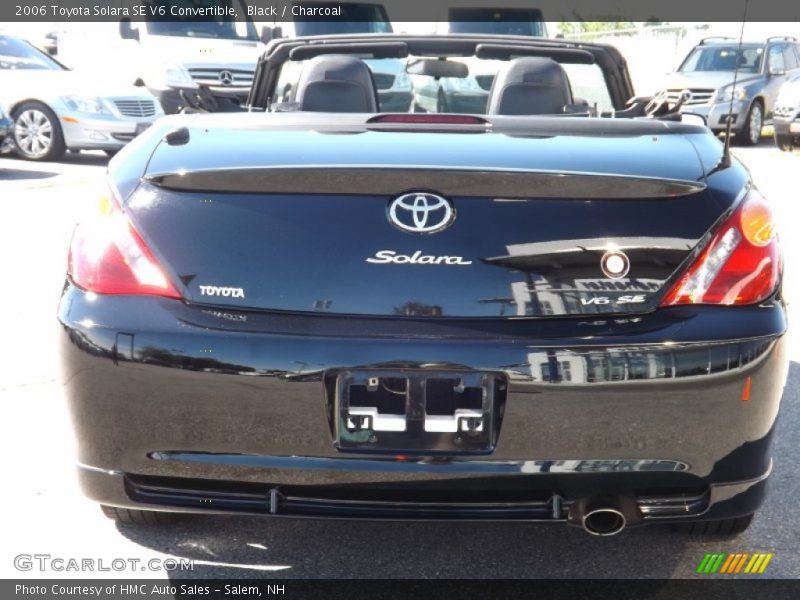 Black / Charcoal 2006 Toyota Solara SE V6 Convertible