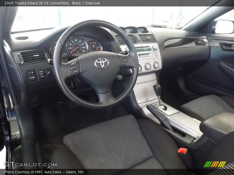 Black / Charcoal 2006 Toyota Solara SE V6 Convertible