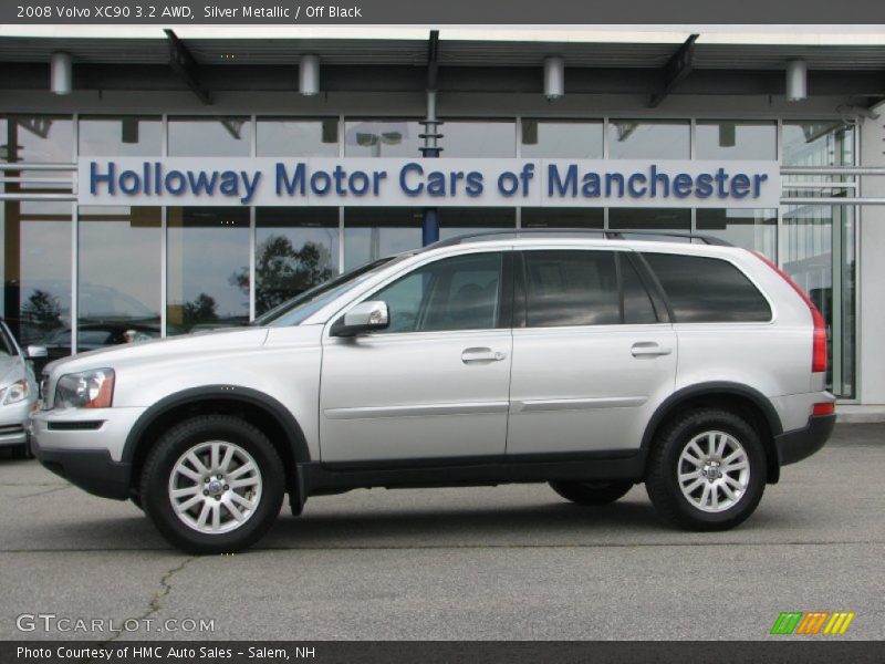 Silver Metallic / Off Black 2008 Volvo XC90 3.2 AWD