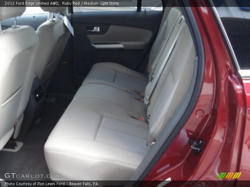 Ruby Red / Medium Light Stone 2013 Ford Edge Limited AWD