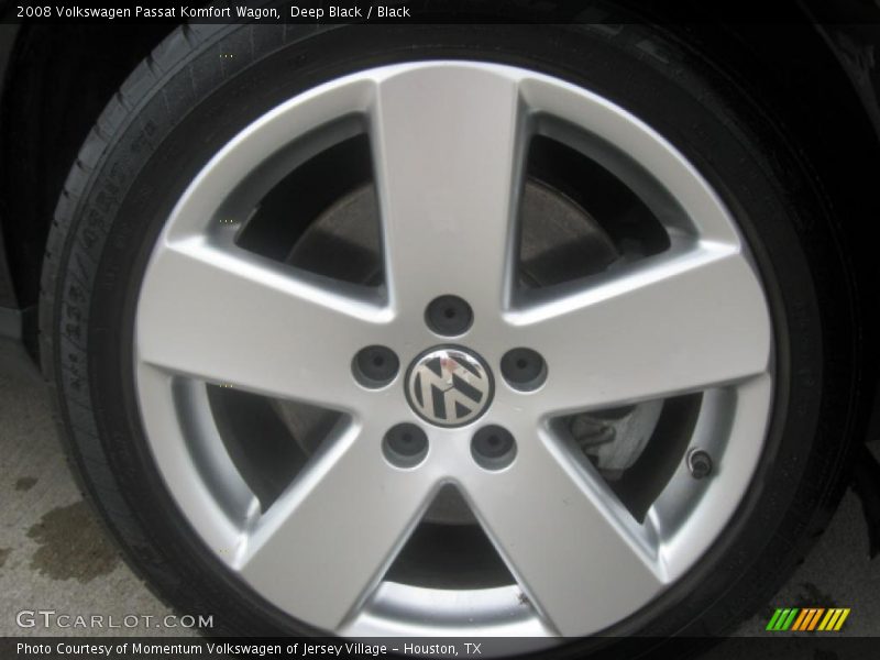 Deep Black / Black 2008 Volkswagen Passat Komfort Wagon
