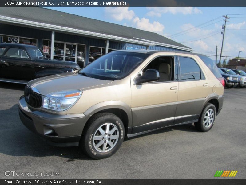 Light Driftwood Metallic / Neutral Beige 2004 Buick Rendezvous CX