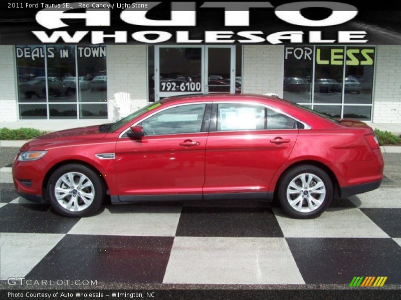 Red Candy / Light Stone 2011 Ford Taurus SEL