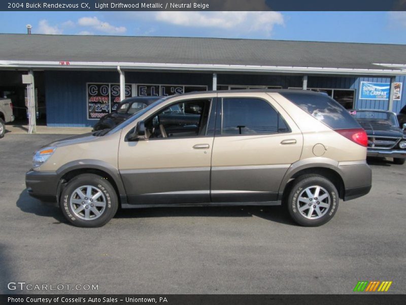 Light Driftwood Metallic / Neutral Beige 2004 Buick Rendezvous CX