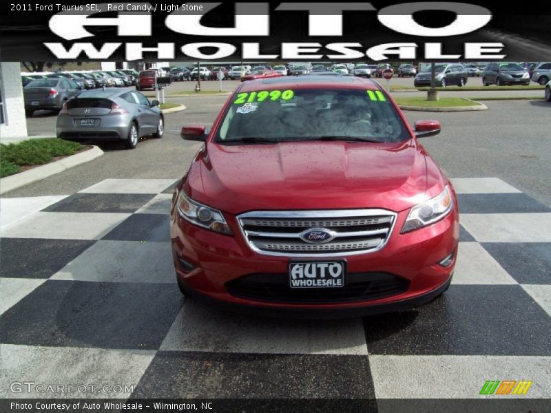 Red Candy / Light Stone 2011 Ford Taurus SEL