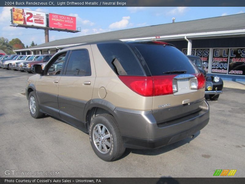 Light Driftwood Metallic / Neutral Beige 2004 Buick Rendezvous CX