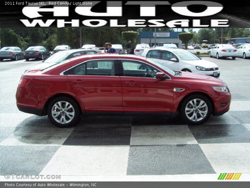 Red Candy / Light Stone 2011 Ford Taurus SEL