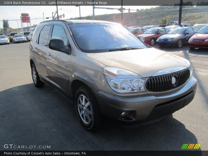 Light Driftwood Metallic / Neutral Beige 2004 Buick Rendezvous CX